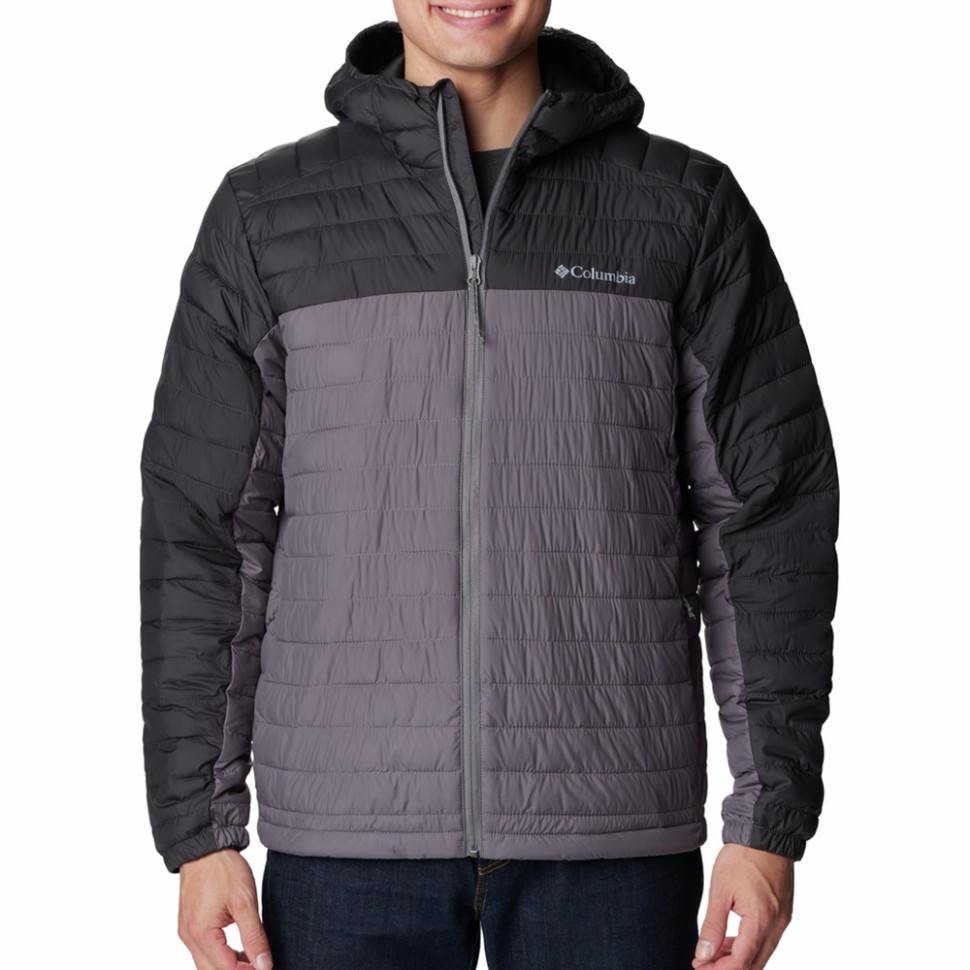 Куртка чоловіча Columbia Silver Falls™ Hooded Jacket сіра 2034501-023 — фото 1