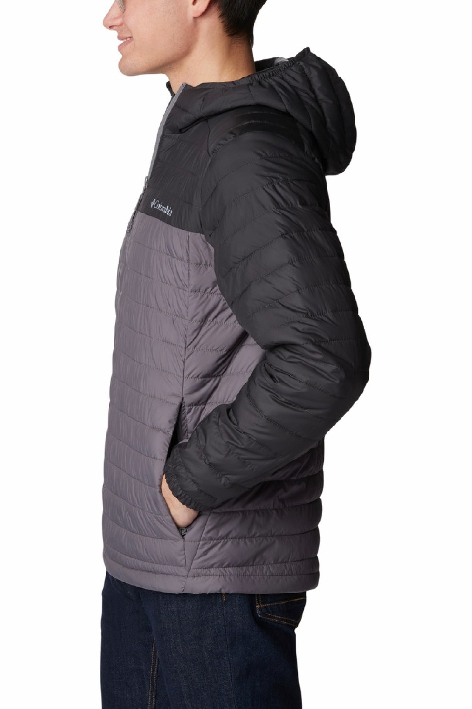 Куртка чоловіча Columbia Silver Falls™ Hooded Jacket сіра 2034501-023 — фото 2