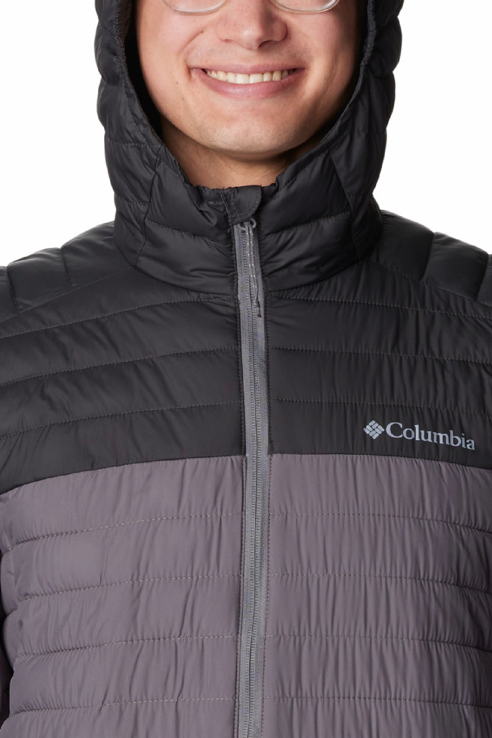 Куртка чоловіча Columbia Silver Falls™ Hooded Jacket сіра 2034501-023 — фото 3