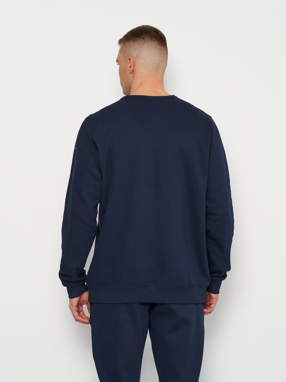 Джемпер чоловічий Columbia Logo Fleece Crew синій 1884931-469 — фото 3