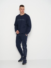 Джемпер мужской Columbia Logo Fleece Crew синий 1884931-469 изображение 4