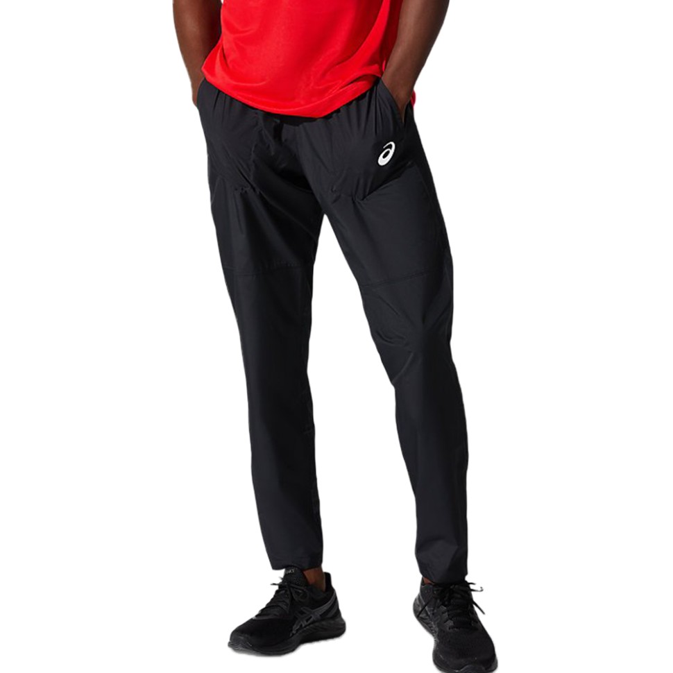 Брюки мужские Asics Core Woven Pant черные 2011C342-001 изображение 1