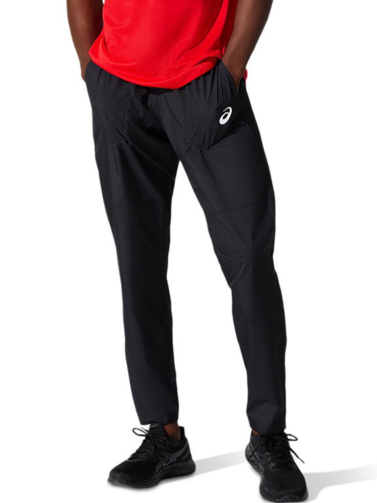 Брюки мужские Asics Core Woven Pant черные 2011C342-001 изображение 2