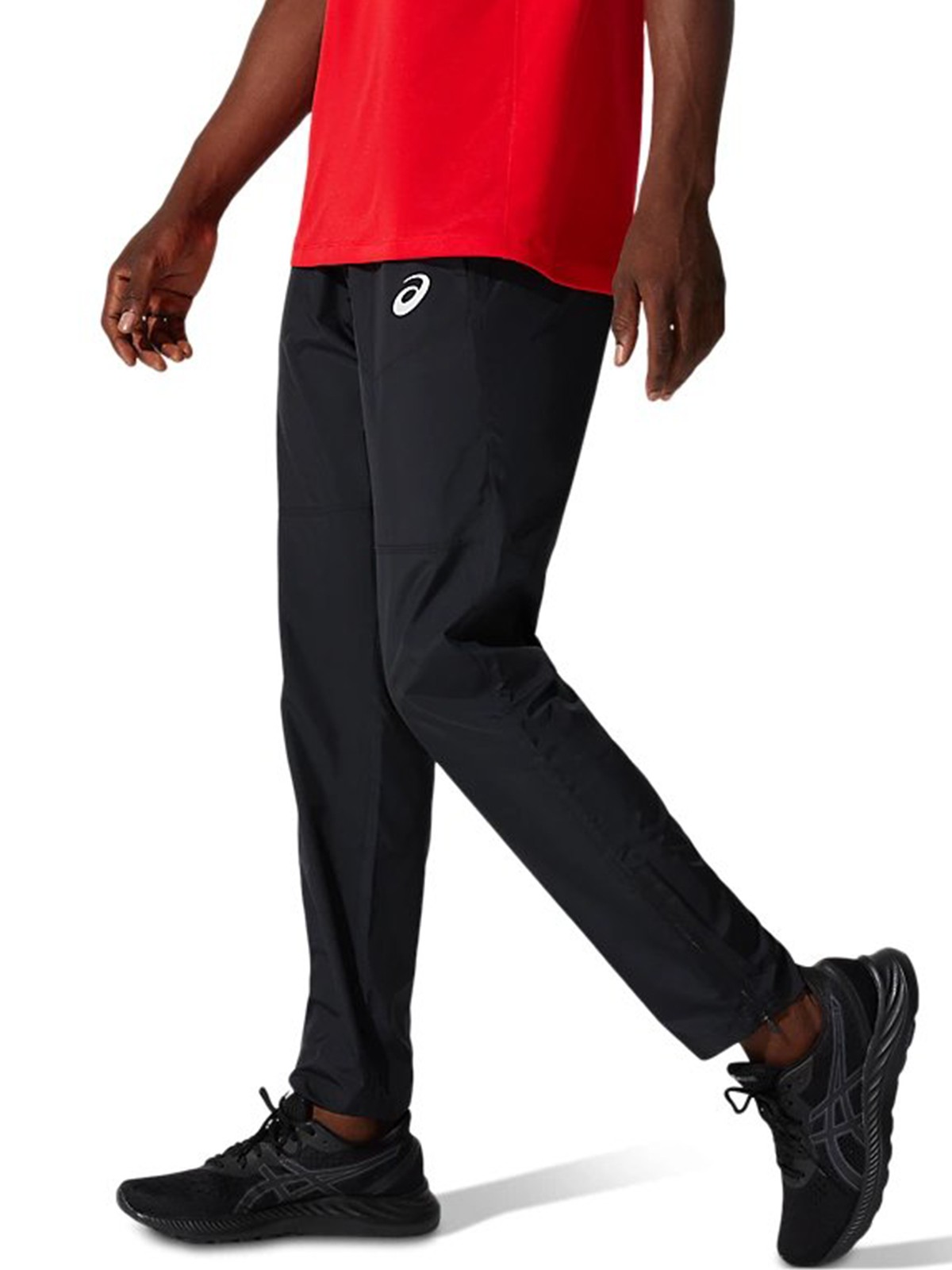 Брюки мужские Asics Core Woven Pant черные 2011C342-001 изображение 4