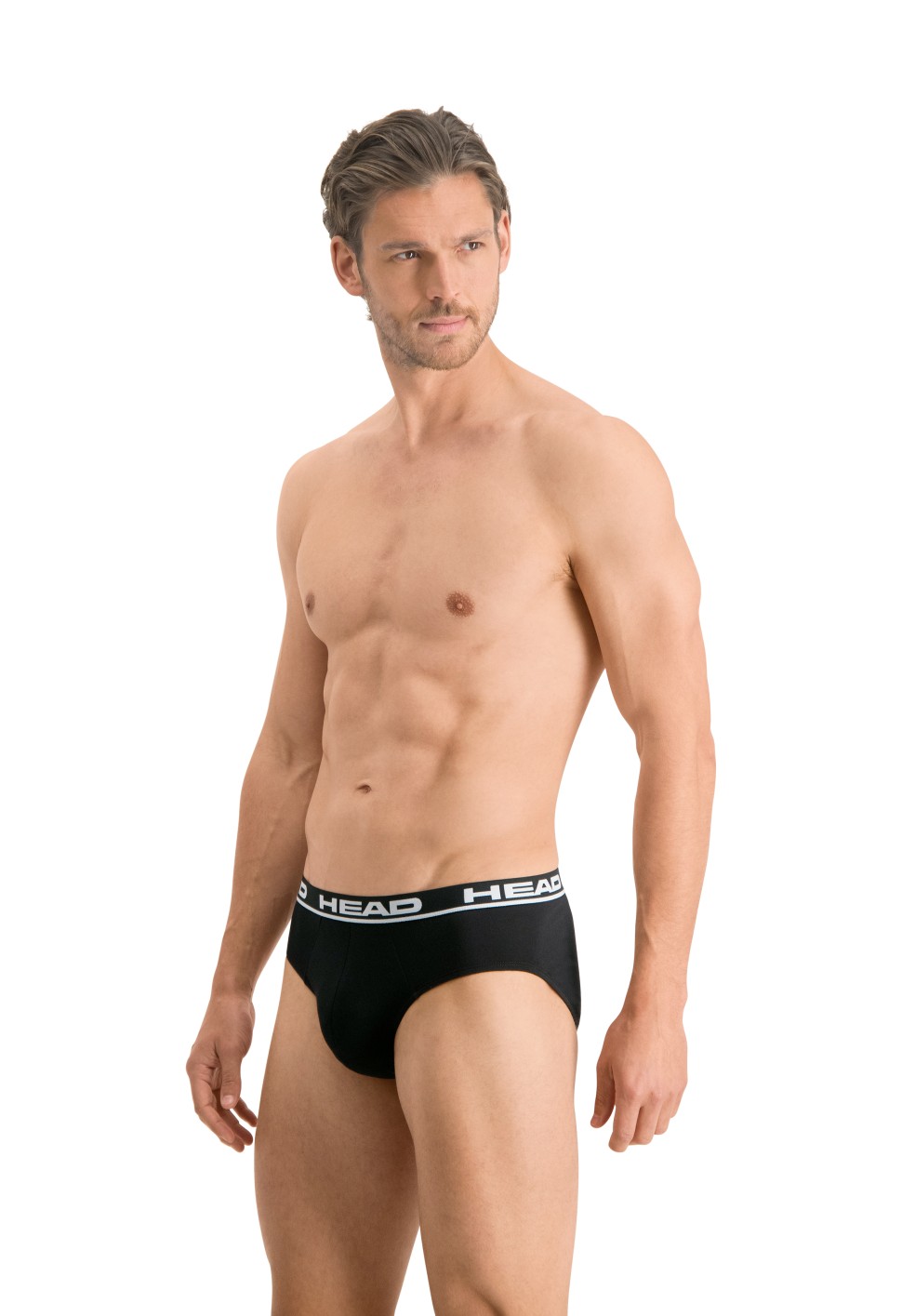 Брифи чоловічі HEAD BOXER BRIEF 2P чорні 100001753002 — фото 3