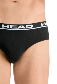 Труси чоловічі HEAD BOXER BRIEF 2P чорні 100001753002 изображение 5