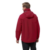 Ветровка мужская Jack Wolfskin бордовая 1111141-2049 изображение 2