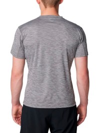 Футболка мужская Columbia ZERO RULES™ SHORT SLEEVE GRAPHIC SHIRT серая 1533291-023 изображение 3