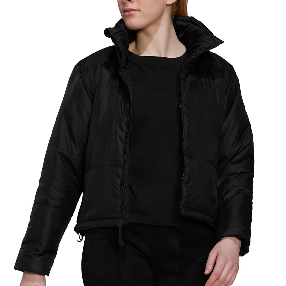 Куртка женская Adidas W BSC PADDED J черная HG8757