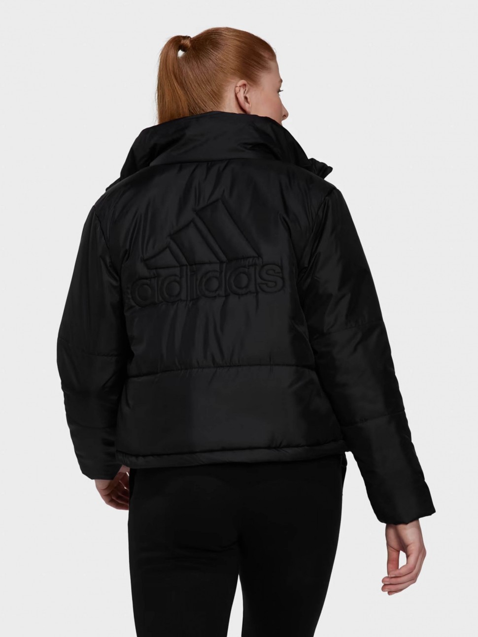 Куртка жіноча Adidas W BSC PADDED J чорна HG8757 — фото 3