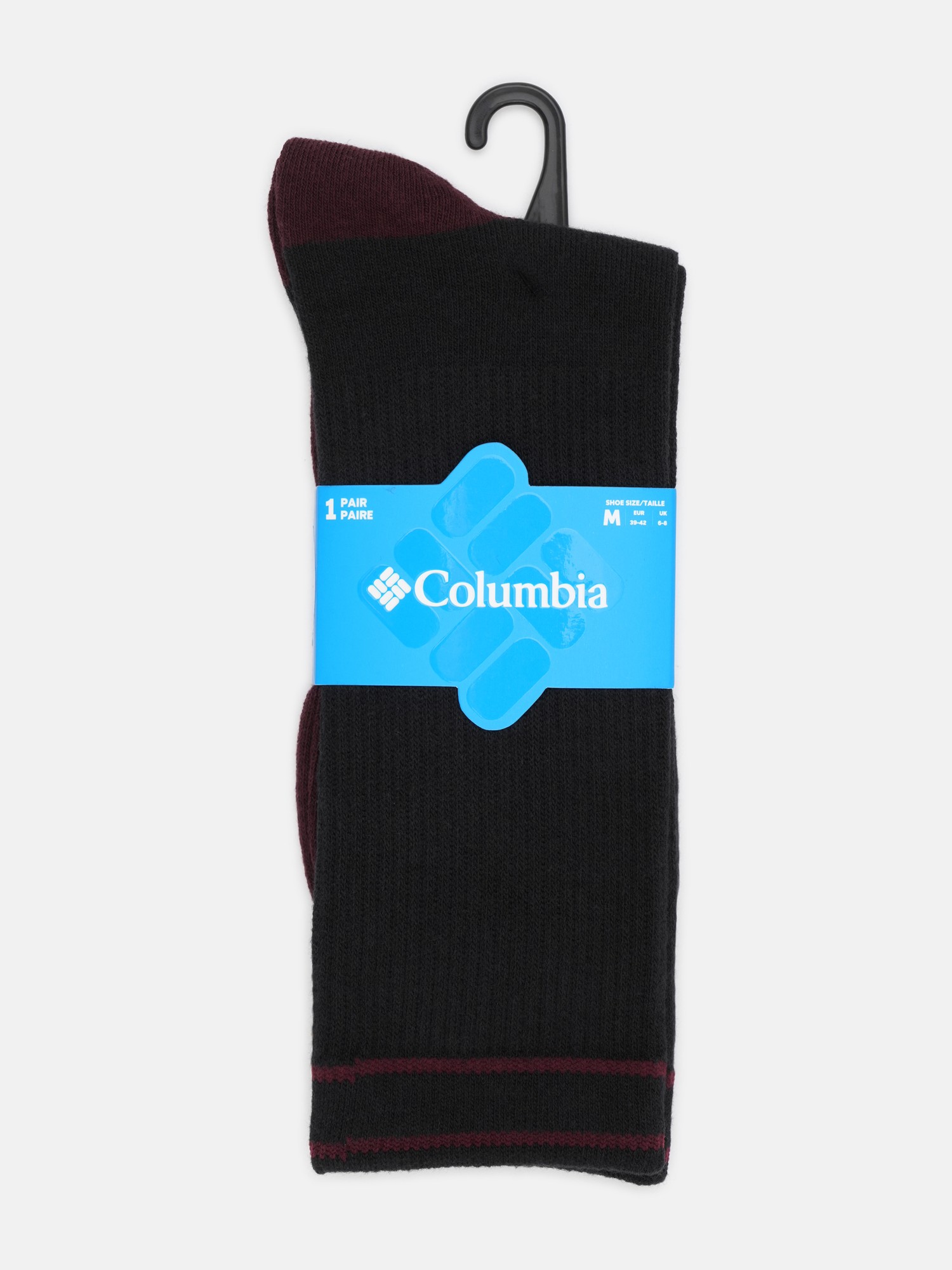 Носки Columbia Crew 2 tones черные S7019483-BLK изображение 1