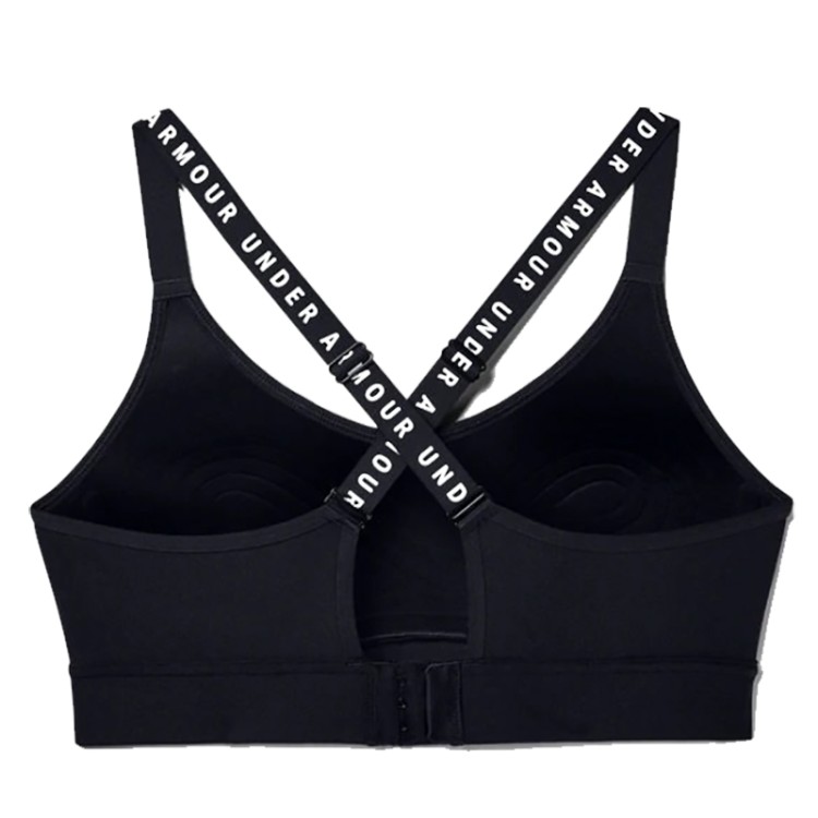Бра спортивный Under Armour Limitless Mid черный 1351990-001 изображение 2
