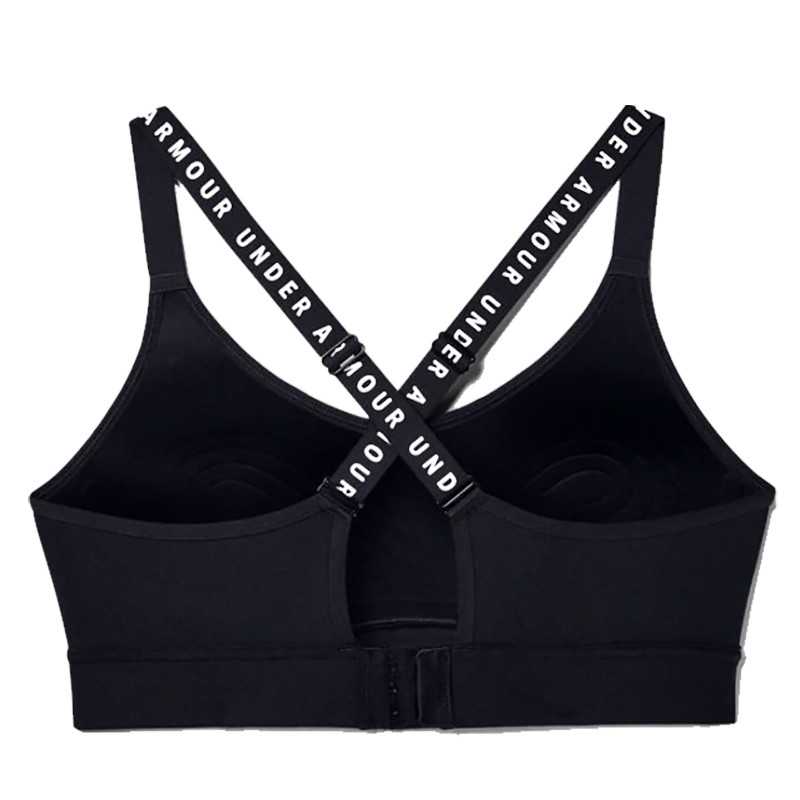 Бра спортивный Under Armour Limitless Mid черный 1351990-001 изображение 2