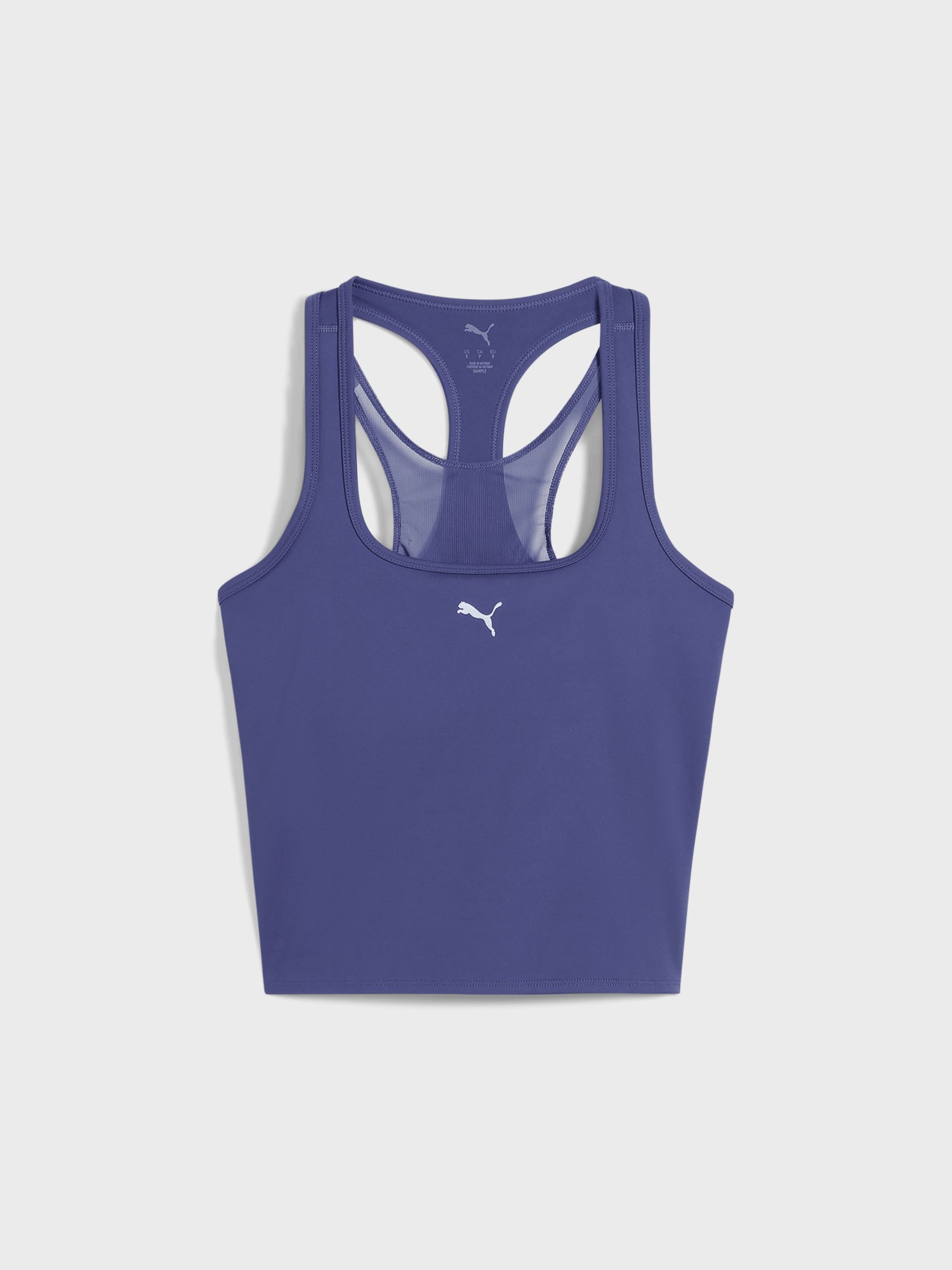 Майка женская Puma W CLOUDSPUN MESH 2:1 TANK фиолетовая 52664546 изображение 7