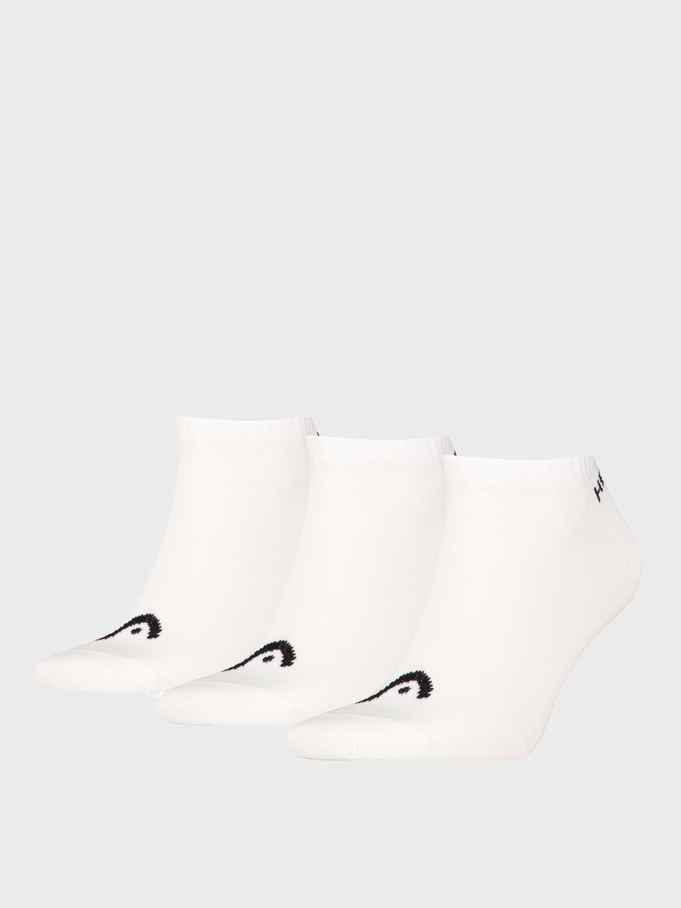 Шкарпетки унісекс HEAD ELEMENTS ALL SPORTS SNEAKER 3P білі 701229011002 — фото 2