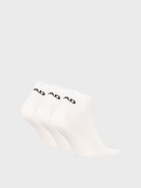 Носки унисекс HEAD ELEMENTS ALL SPORTS SNEAKER 3P белые 701229011002 изображение 3