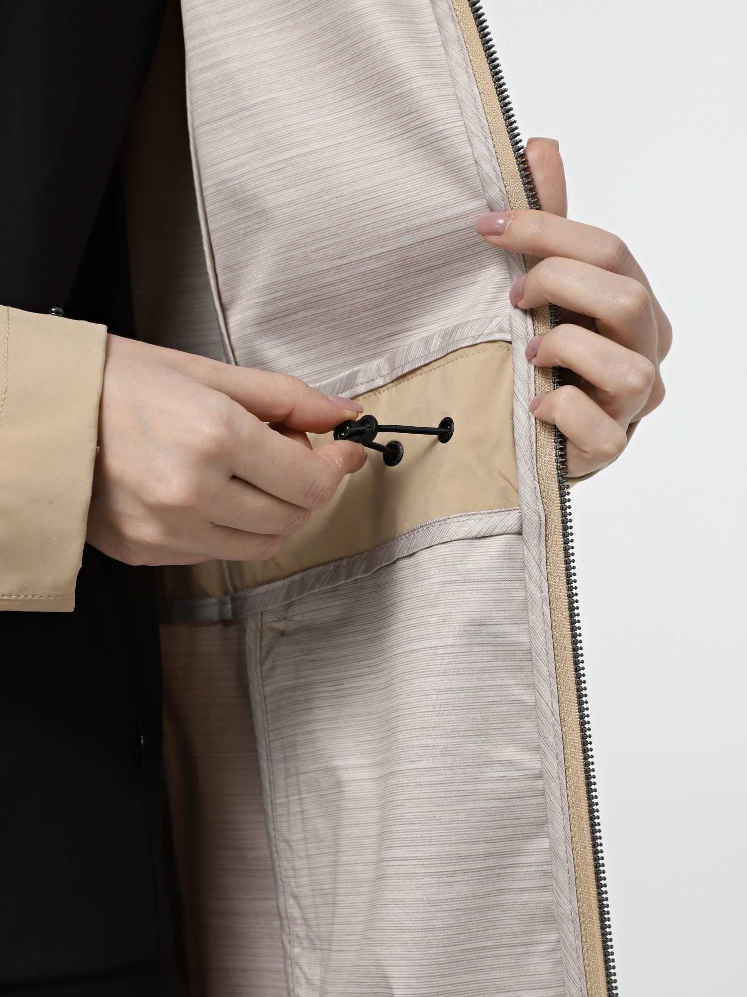 Вітрівка жіноча Larum Moulin бежева 422506-125  изображение 5