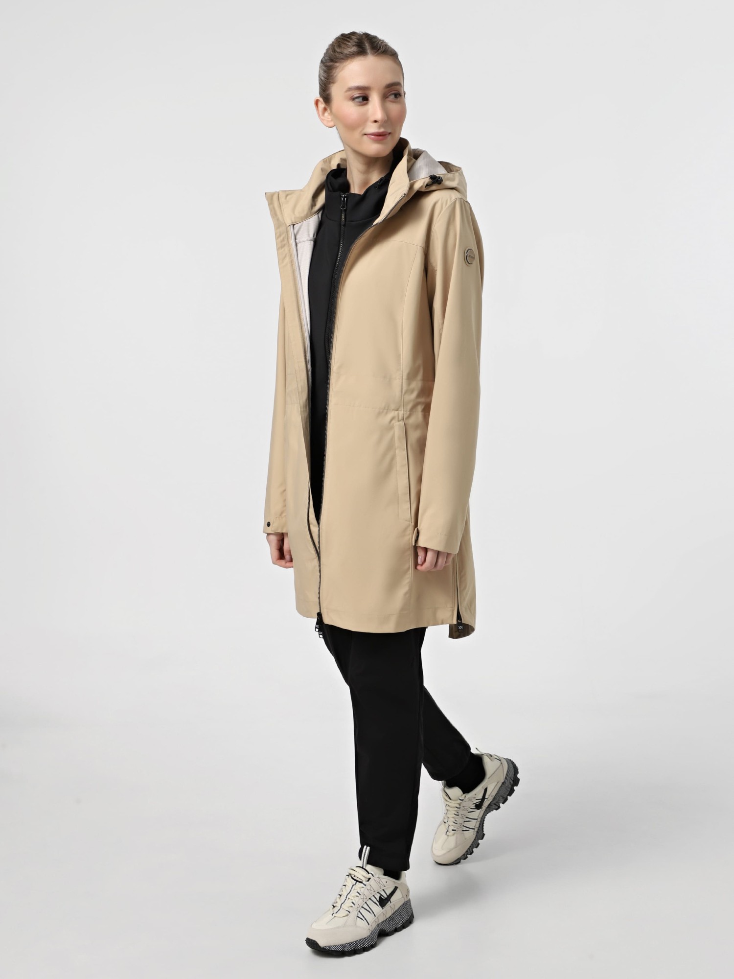 Вітрівка жіноча Larum Moulin бежева 422506-125  изображение 6