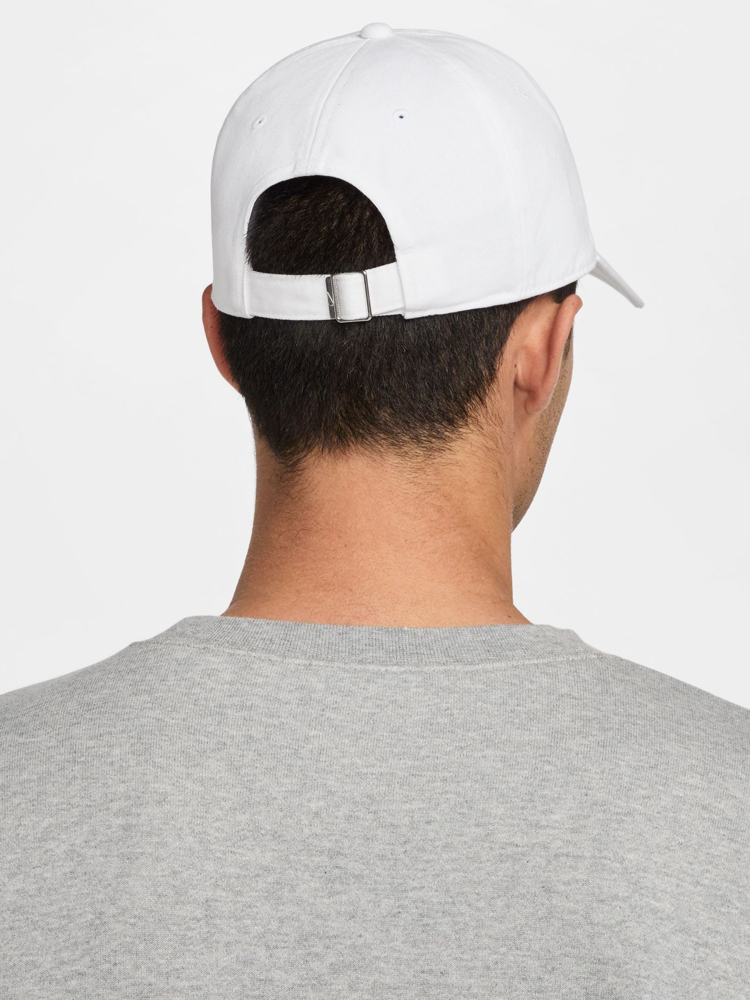 Бейсболка  Nike U NK CLUB CAP U CB AM95 PTCH L белая HJ6984-100 изображение 4