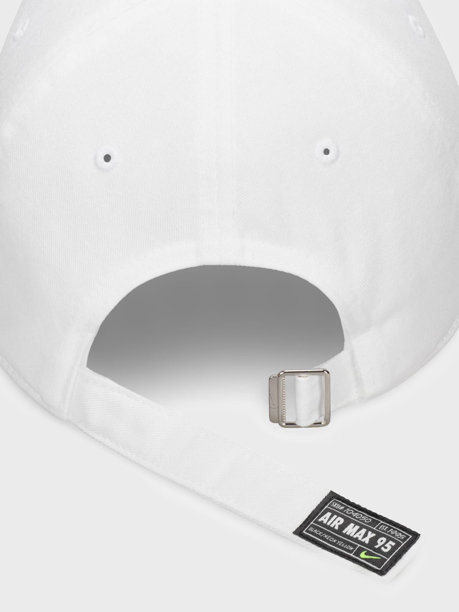 Бейсболка  Nike U NK CLUB CAP U CB AM95 PTCH L белая HJ6984-100 изображение 7