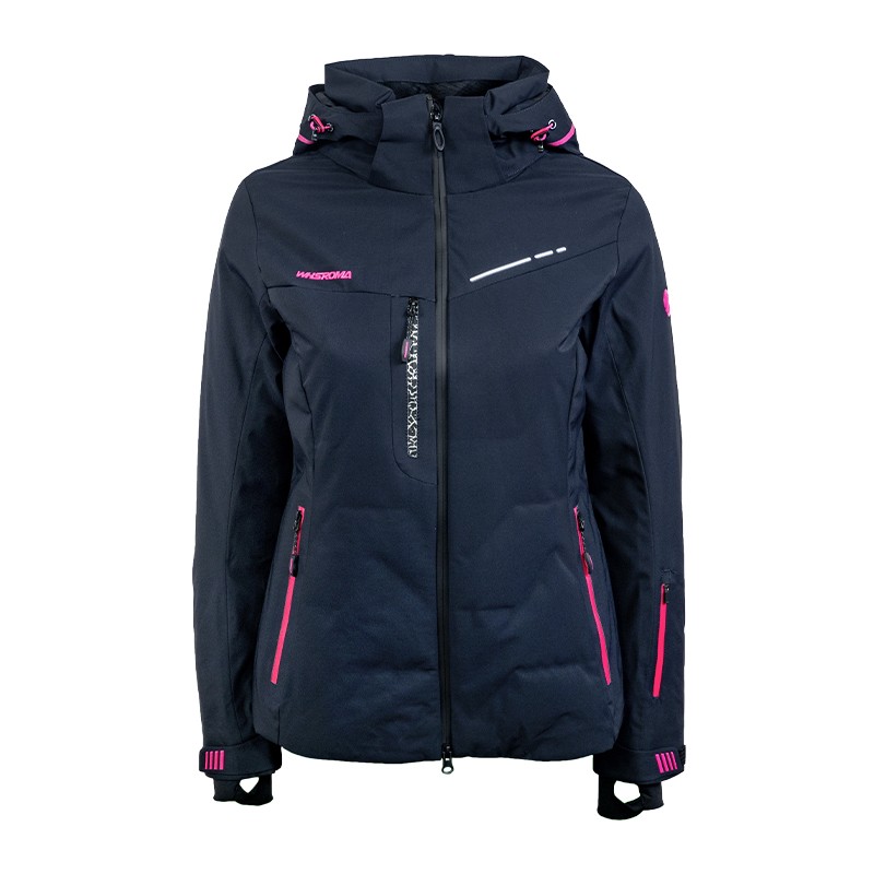 Куртка гірськолижна жіноча WHS темно-синя 550066-450  изображение 1
