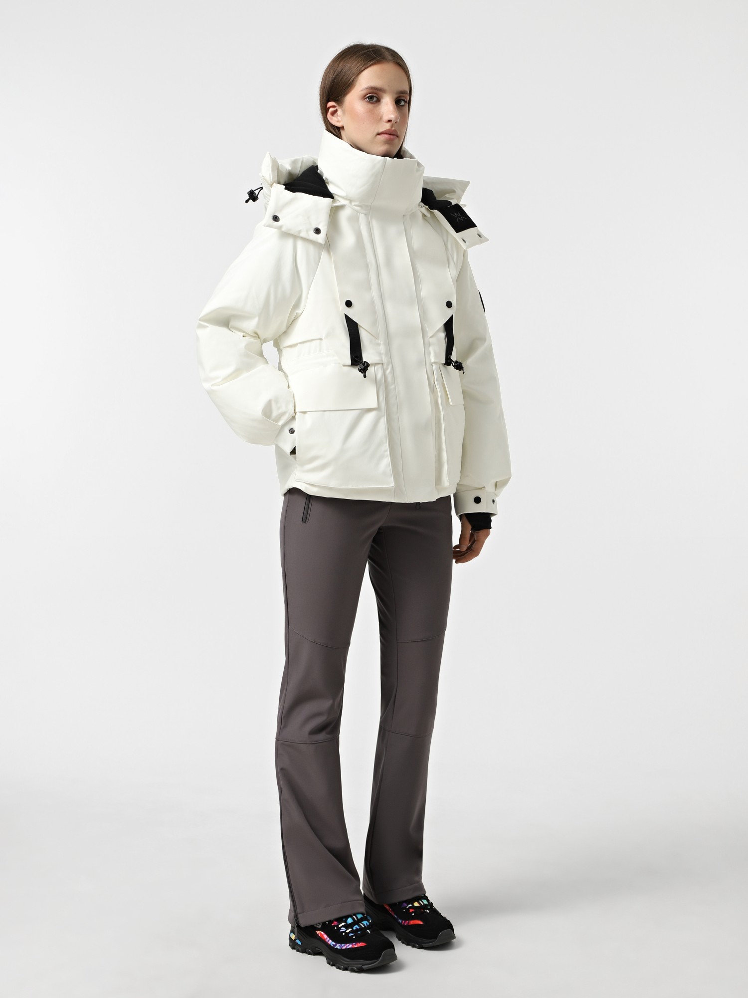 Куртка жіноча Larum Slicker біла 302519-100 изображение 6