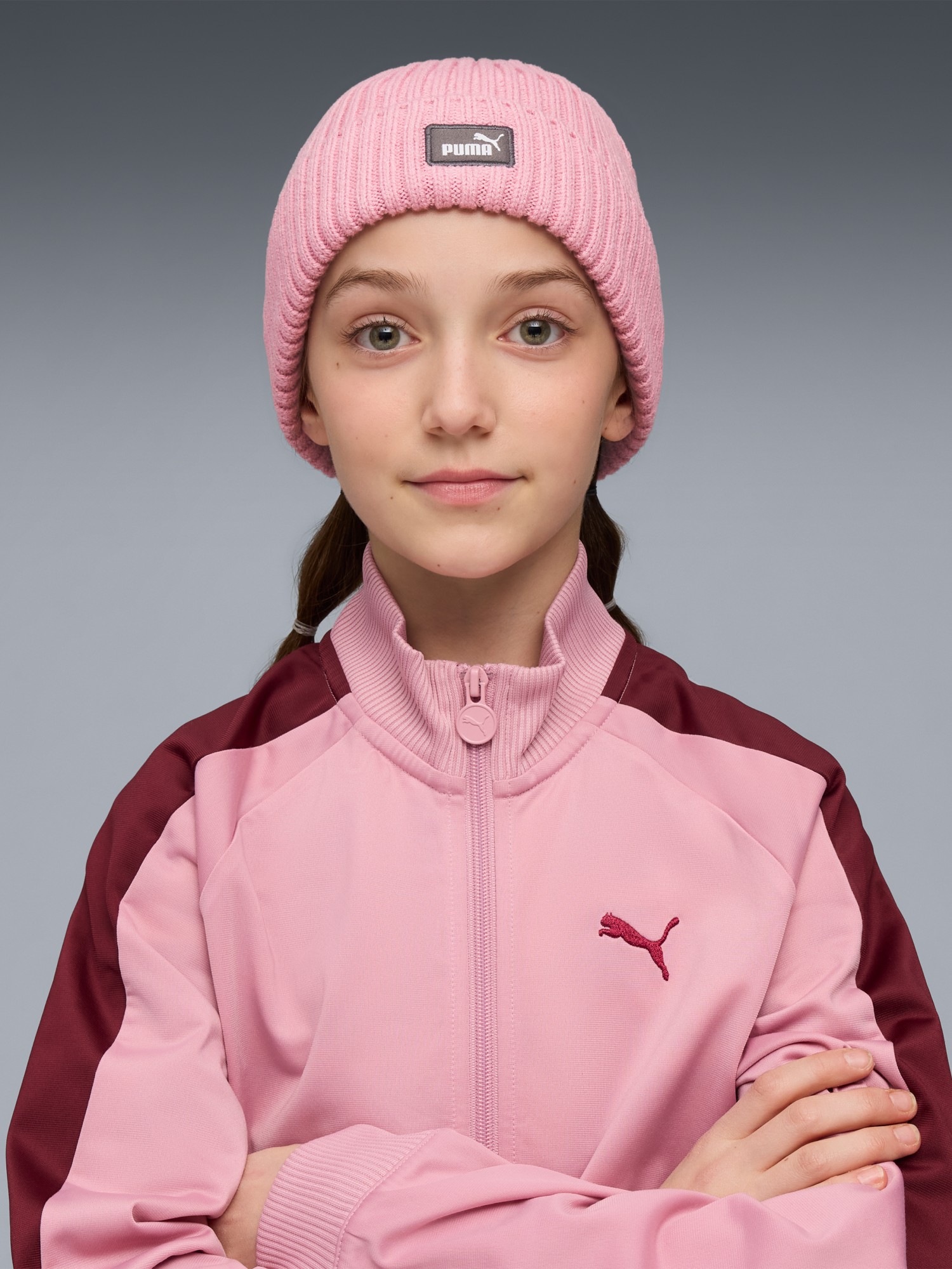 Шапка дитяча Puma CLASSIC Low Crown Beanie Jr рожева 02655902 изображение 5