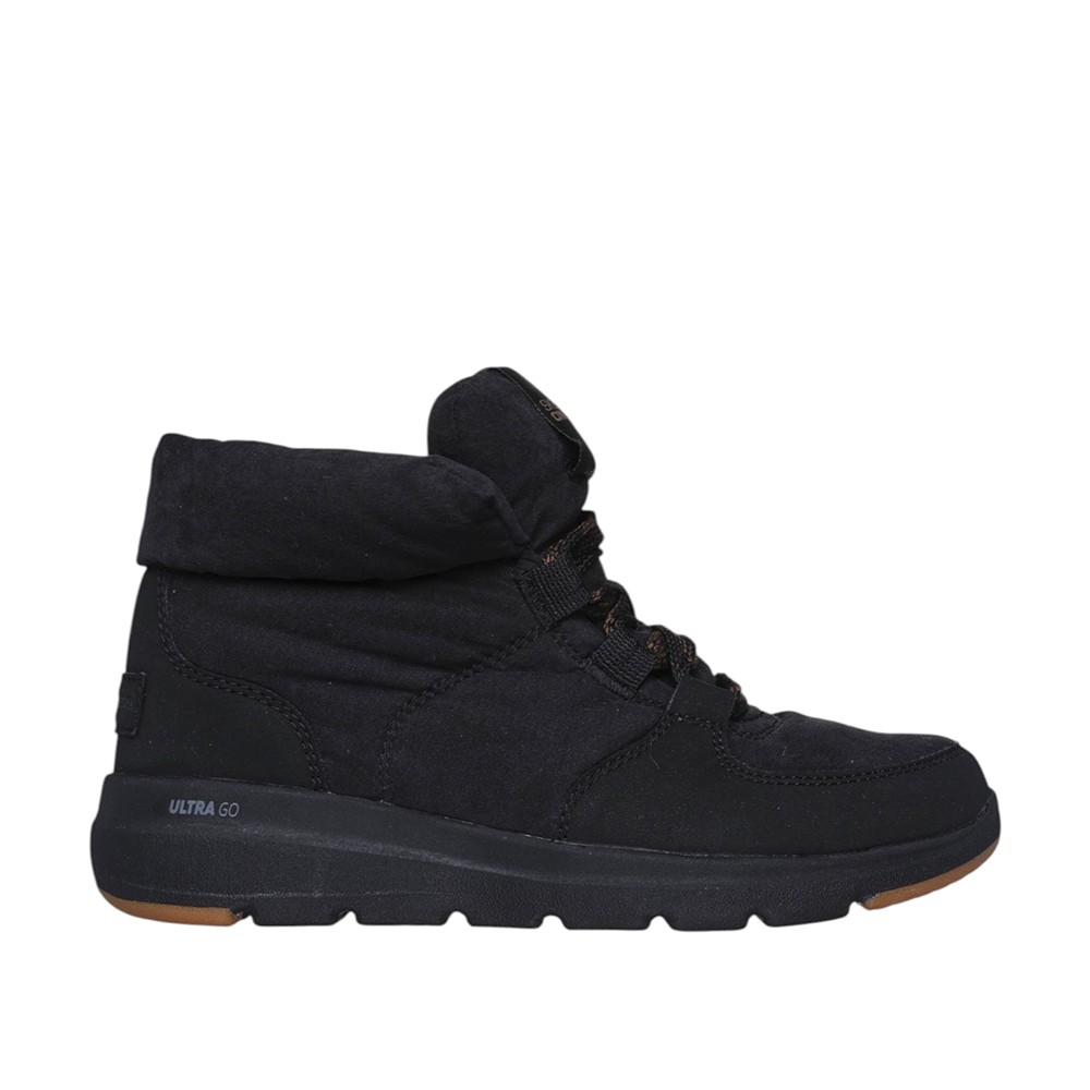 Ботинки женские Skechers On-the-GO Glacial Ultra - Trend Up черные 144194 BLK
