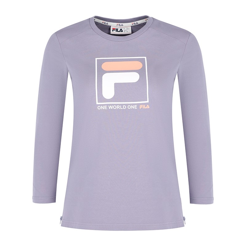 Футболка женская Fila сиреневая 107882-V2 изображение 1