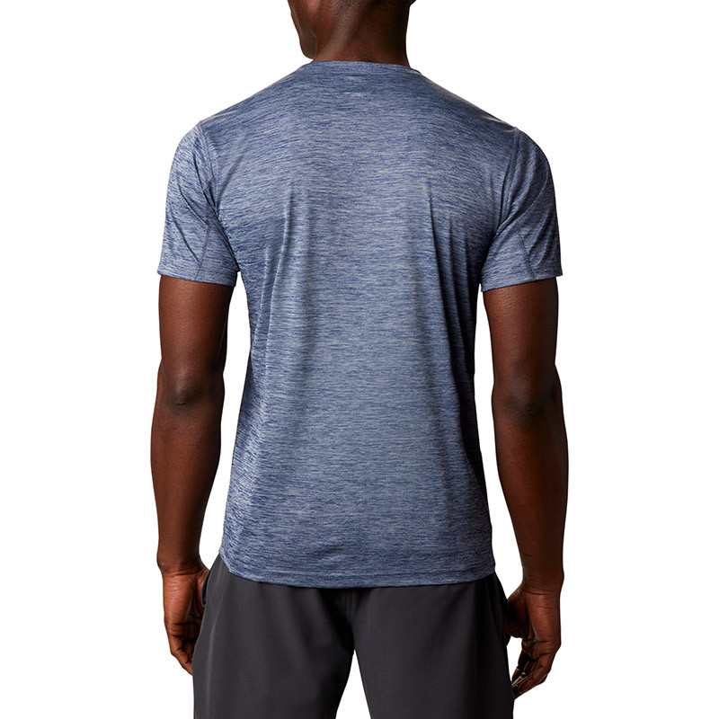 Футболка мужская Columbia Zero Rules ™ Short Sleeve Shirt синяя 1533313-469 изображение 2