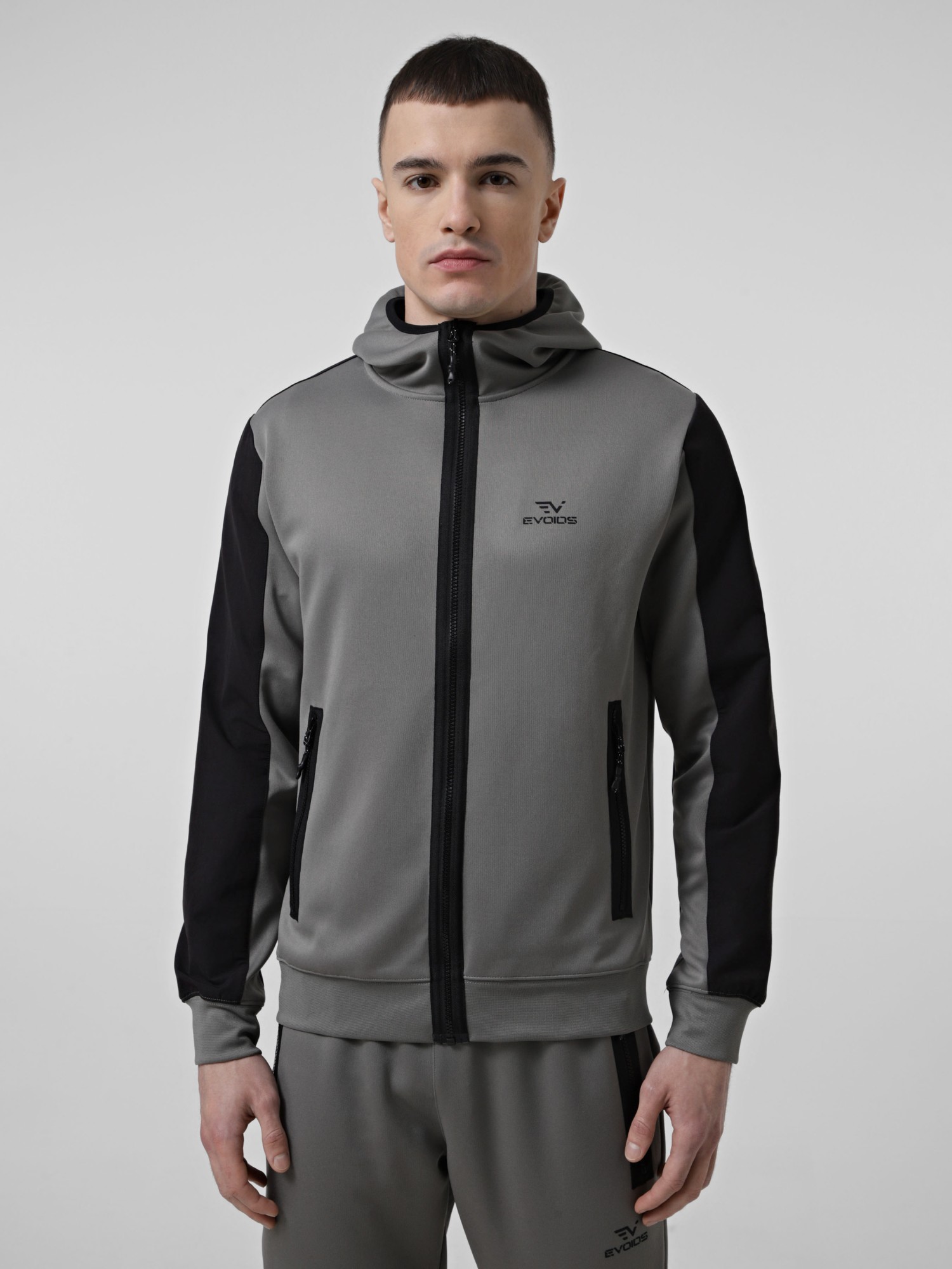 Толстовка мужская Evoids Aurexa темно-серая 112602-020 изображение 2