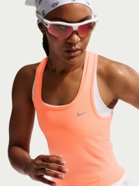Майка жіноча Nike W NK TEMPO DF CRP MESH TANK помаранчева IF1480-852 изображение 4