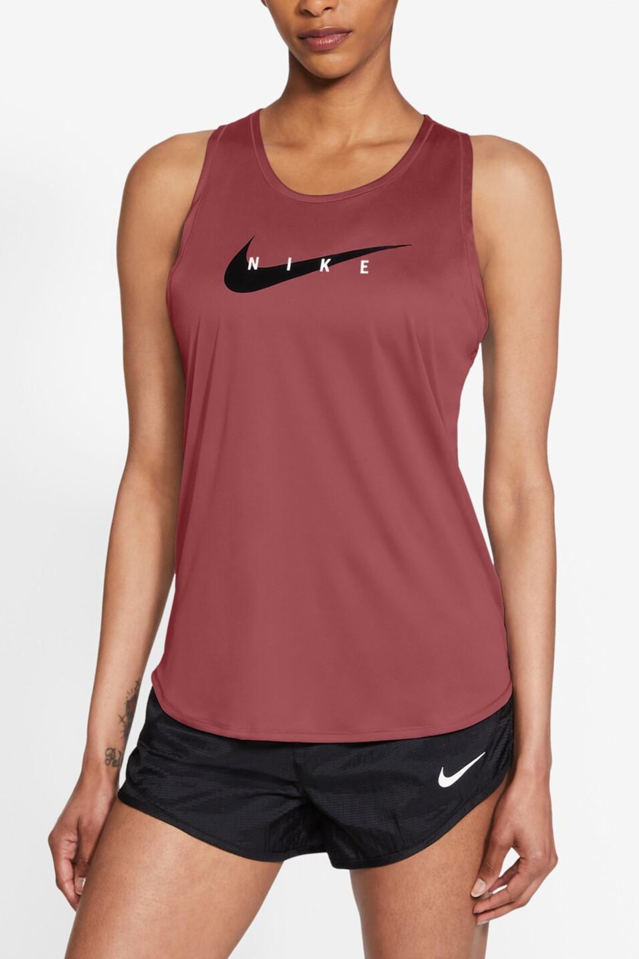 Майка жіноча Nike Swoosh Run червона CZ9311-691  изображение 2