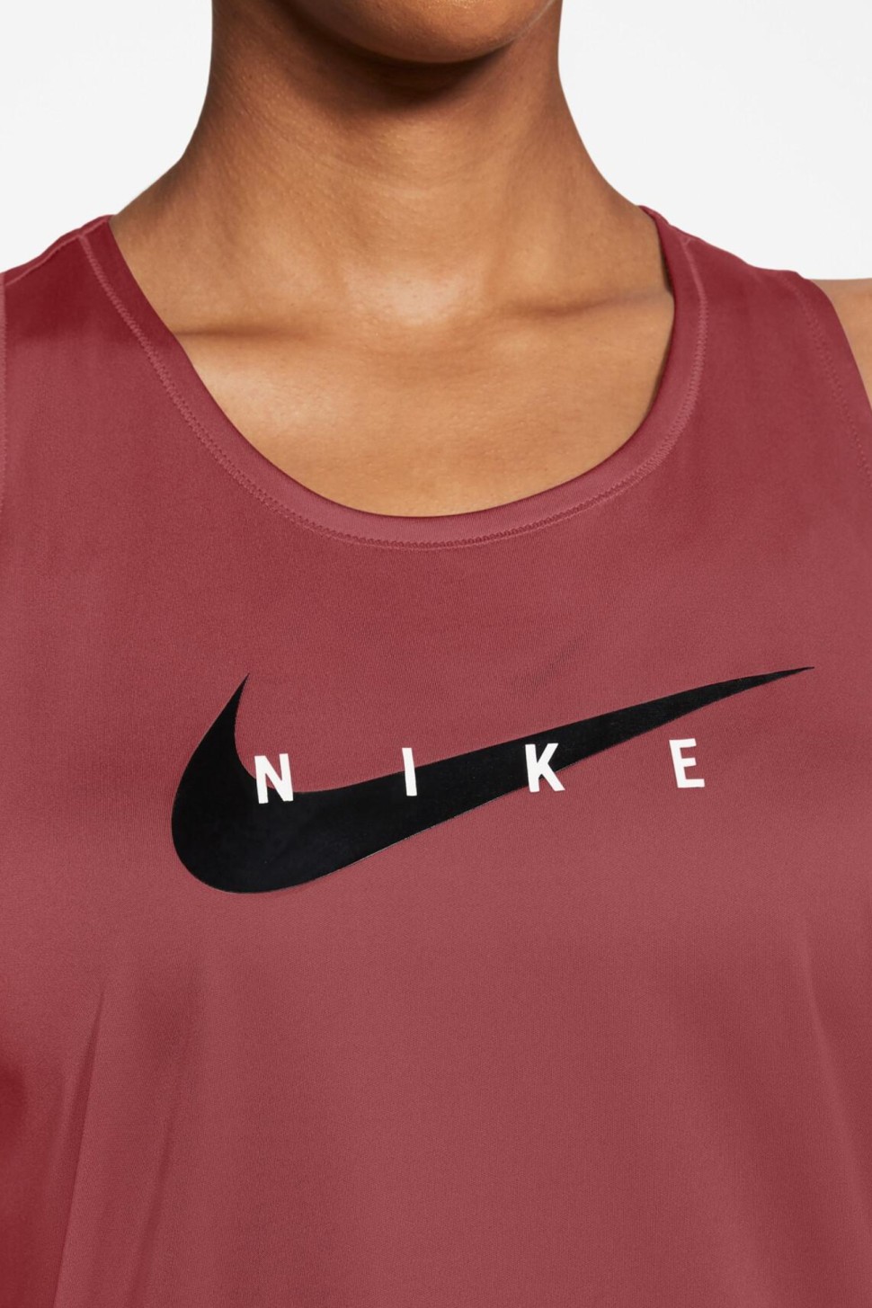 Майка жіноча Nike Swoosh Run червона CZ9311-691  — фото 4