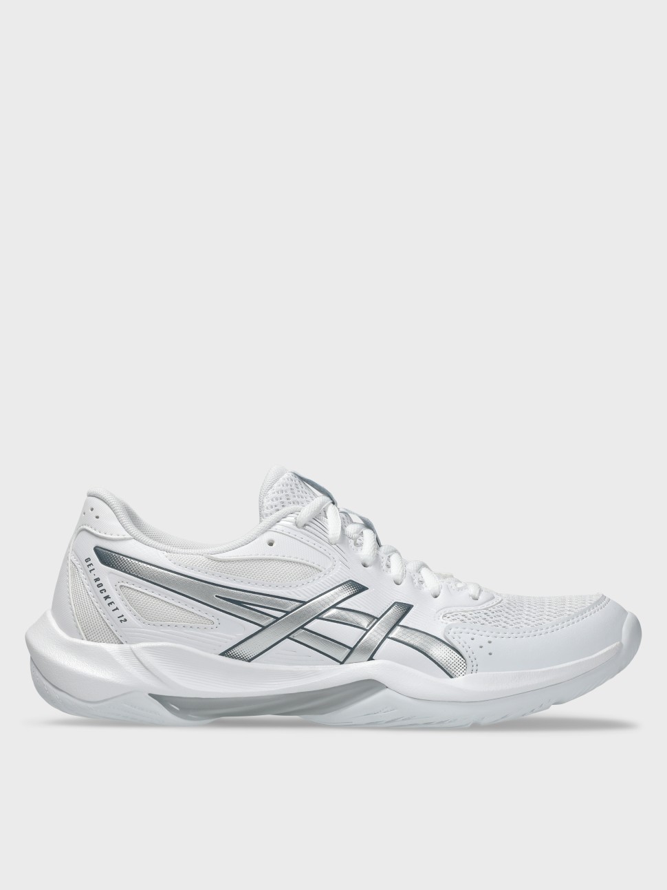 Кроссовки женские Asics GEL-ROCKET 12 белые 1072A119-101 — фото 2