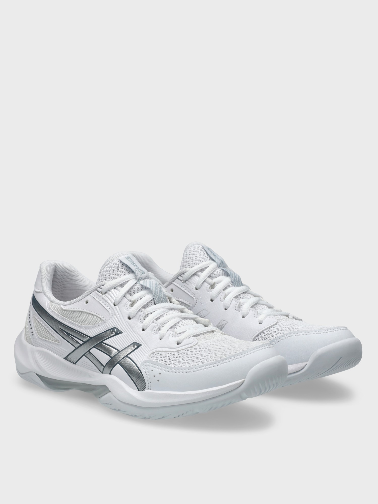 Кроссовки женские Asics GEL-ROCKET 12 белые 1072A119-101 изображение 3