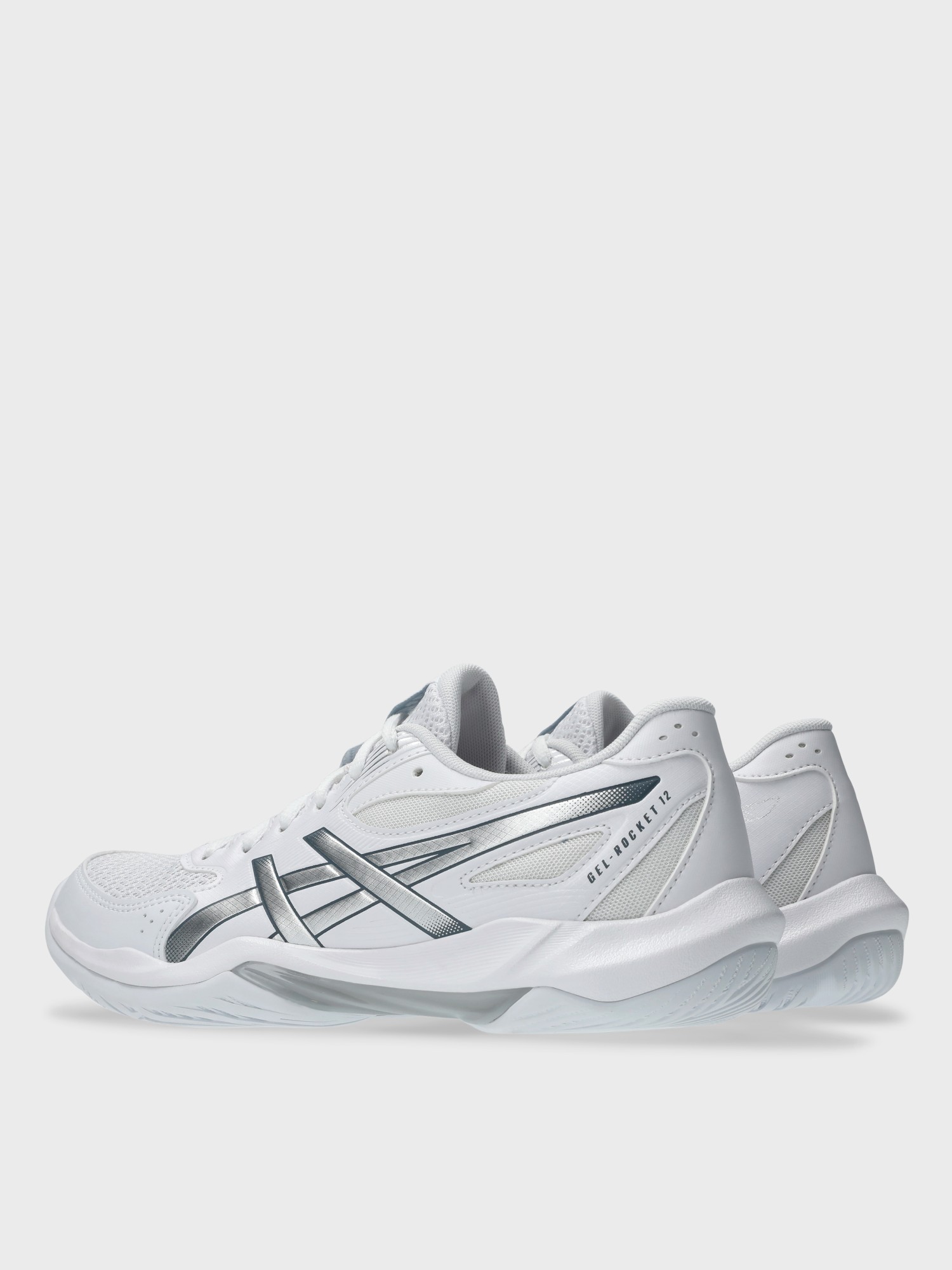Кроссовки женские Asics GEL-ROCKET 12 белые 1072A119-101 изображение 5