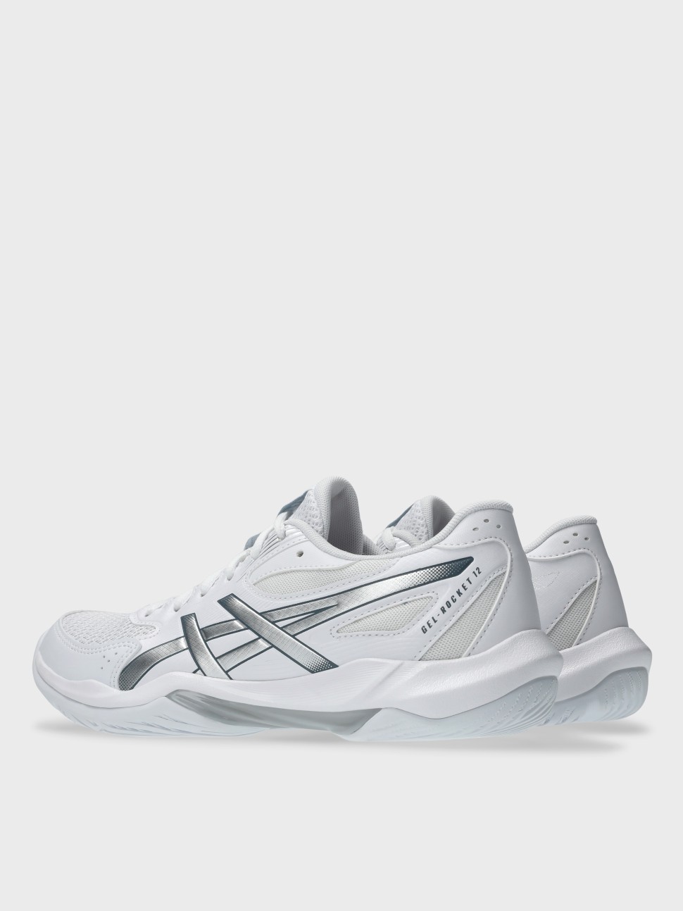 Кроссовки женские Asics GEL-ROCKET 12 белые 1072A119-101 — фото 5
