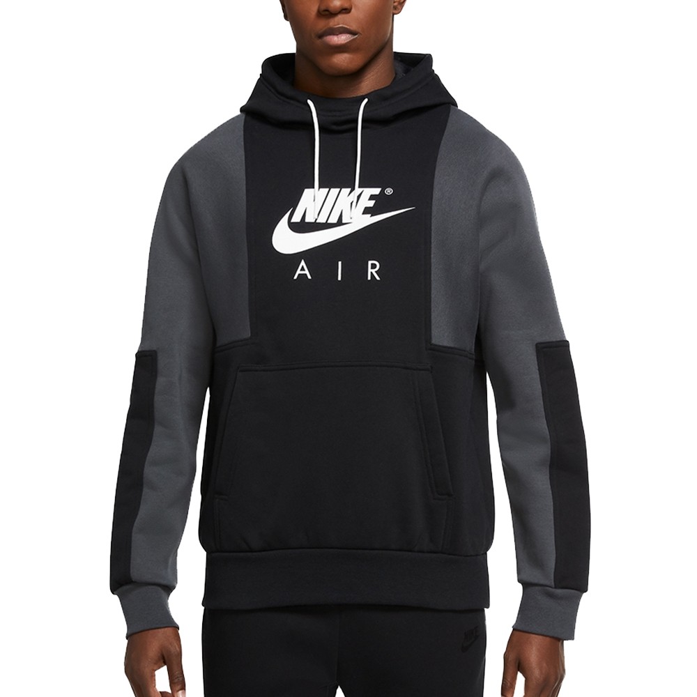 Толстовка мужская Nike M Nsw Nike Air Po Bb Hoodie черная DD6383-010 изображение 1