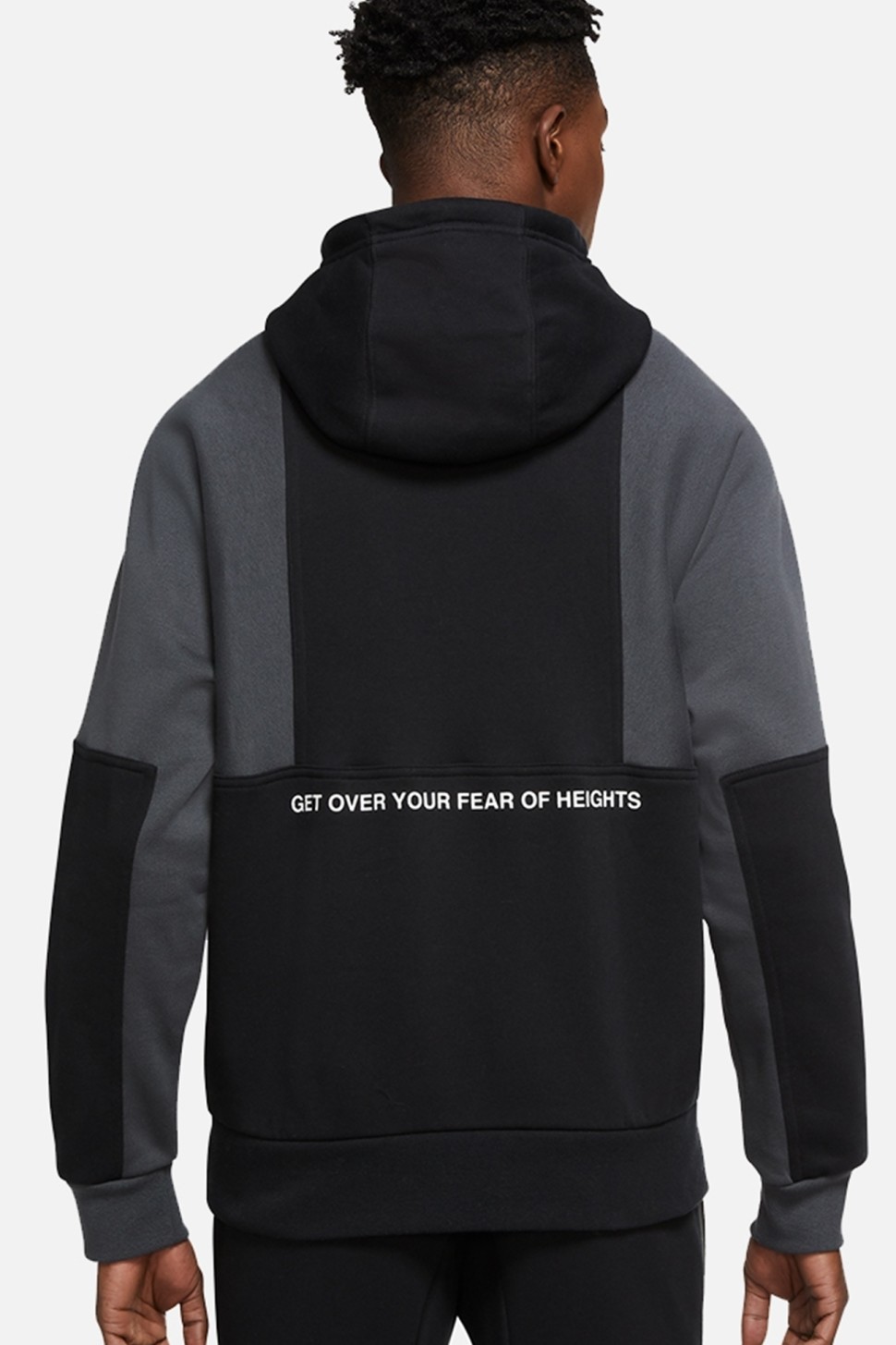 Толстовка мужская Nike M Nsw Nike Air Po Bb Hoodie черная DD6383-010 — фото 2
