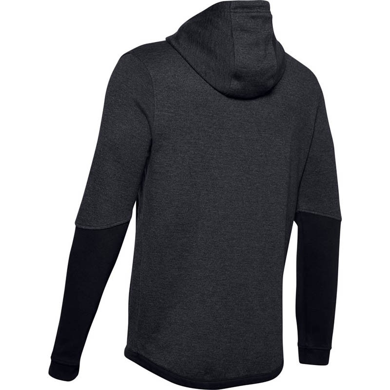 Толстовка мужская Under Armour DOUBLE KNIT FZ черная 1352012-001 изображение 4