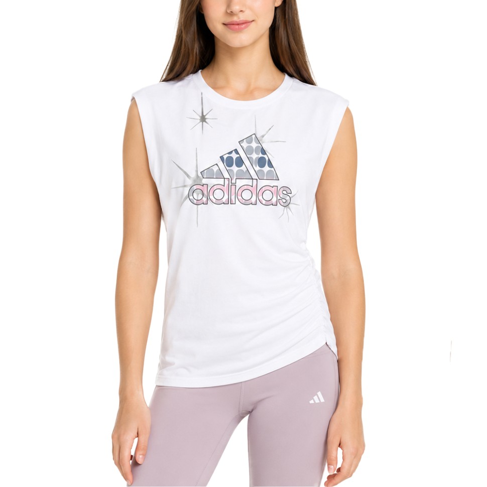 Майка дитяча Adidas G AR D Tank біла HM4446 — Sport City Майка дитяча Adidas G AR D Tank біла HM4446