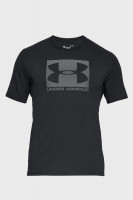 Футболка мужская Under Armour Ua Boxed Sportstyle Ss черная 1329581-001 изображение 4