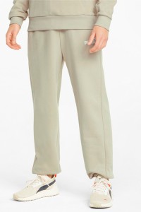 Штани чоловічі ESS+ Relaxed Sweatpants TR cl Putty бежеві 84741764 изображение 2