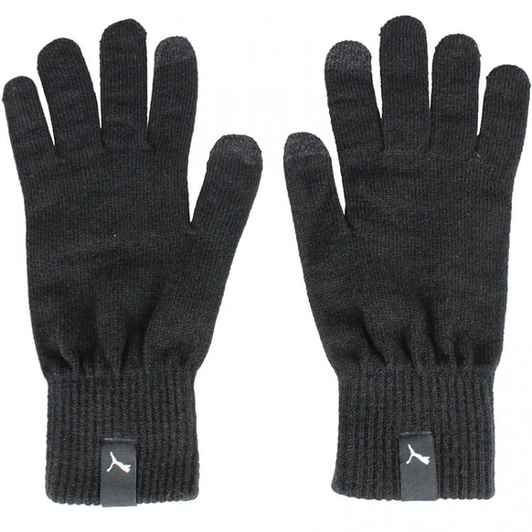 Перчатки Puma Knit черные 04131601 изображение 1