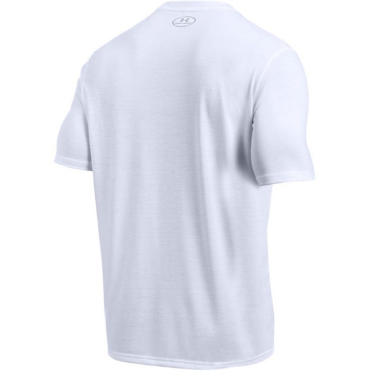 Футболка мужская Under Armour Threadborne SS белая 1289583-100 изображение 2