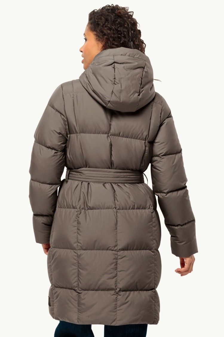 Куртка жіноча Jack Wolfskin FROZEN LAKE COAT W коричнева 1206132-5719 изображение 3