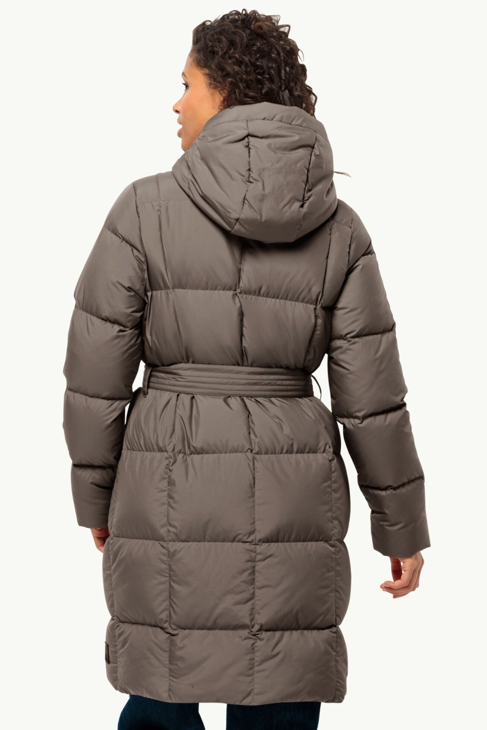 Куртка жіноча Jack Wolfskin FROZEN LAKE COAT W коричнева 1206132-5719 — фото 3