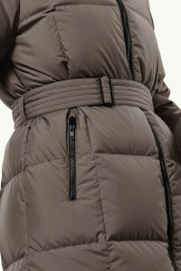 Куртка жіноча Jack Wolfskin FROZEN LAKE COAT W коричнева 1206132-5719 изображение 5