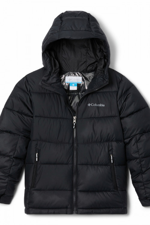 Куртка детская Columbia Pike Lake™ II Hooded Jacket черная 2050351-010 изображение 4